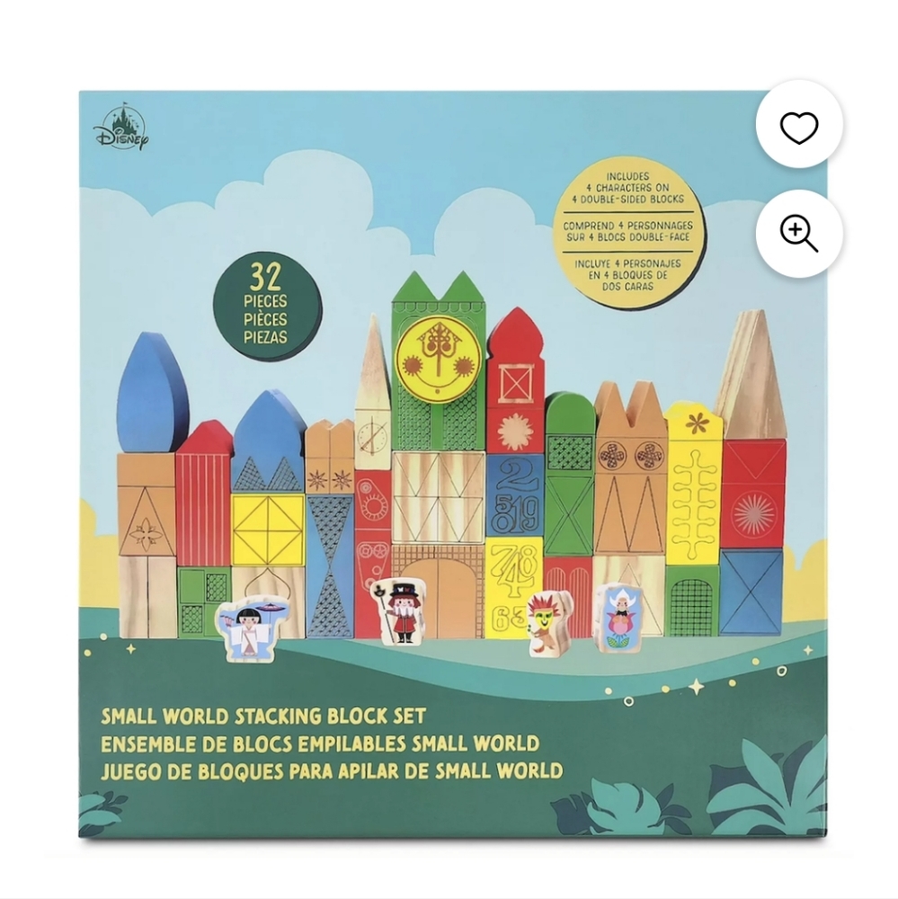 Disney It's a Small World Block Set